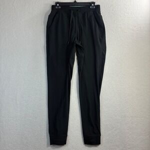 Birddogs Jogger Pants Mens M Black Unlined Boom For Your Boomstick Stretch Gym
